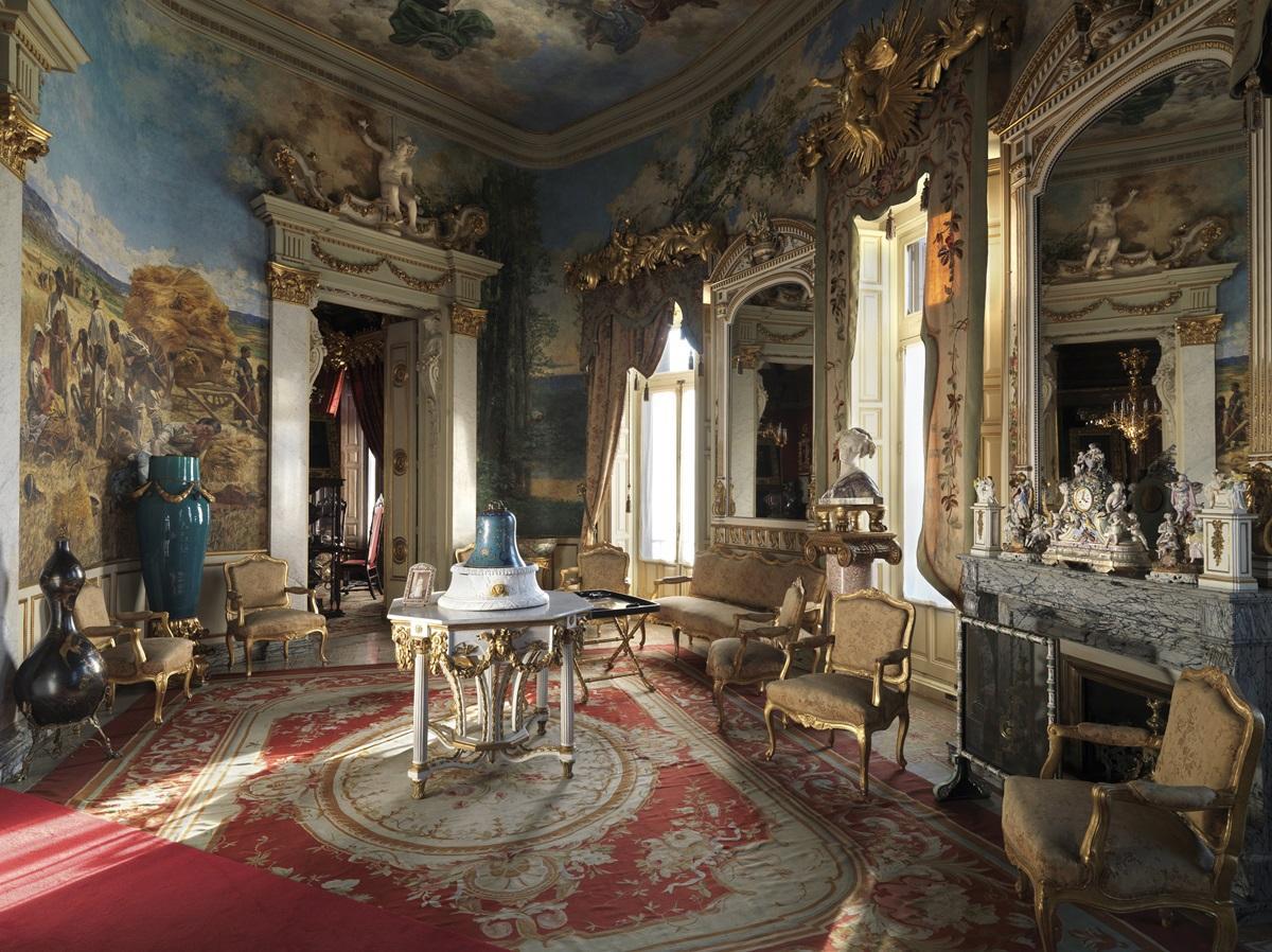 Imagen de una estancia del Museo Cerralbo.