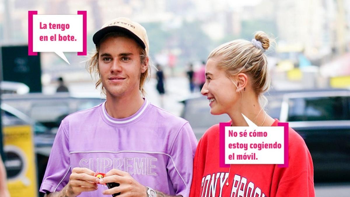 Justin Bieber y Hailey Baldwin se miran enamorados por la calle