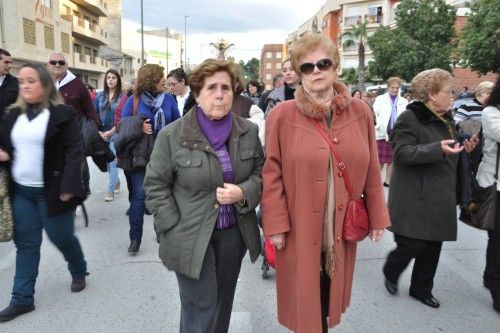 Regreso del Santo Cristo hasta su ermita desde San Jose? Obrero en Cieza