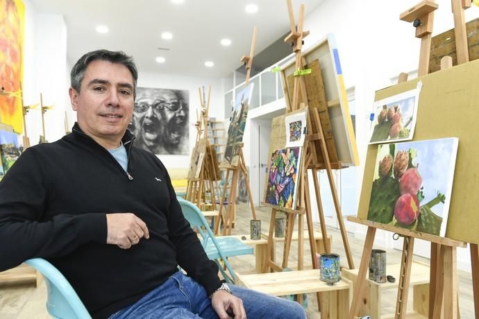 MIGUEL ANGEL LOPEZ SALAZAR, PINTOR