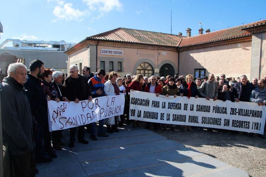 Manifestación en Bermillo por la sanidad