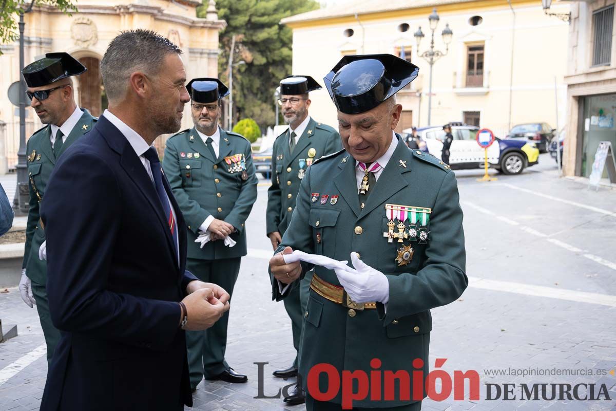 Celebración de la patrona de la Guardia Civil en Caravaca