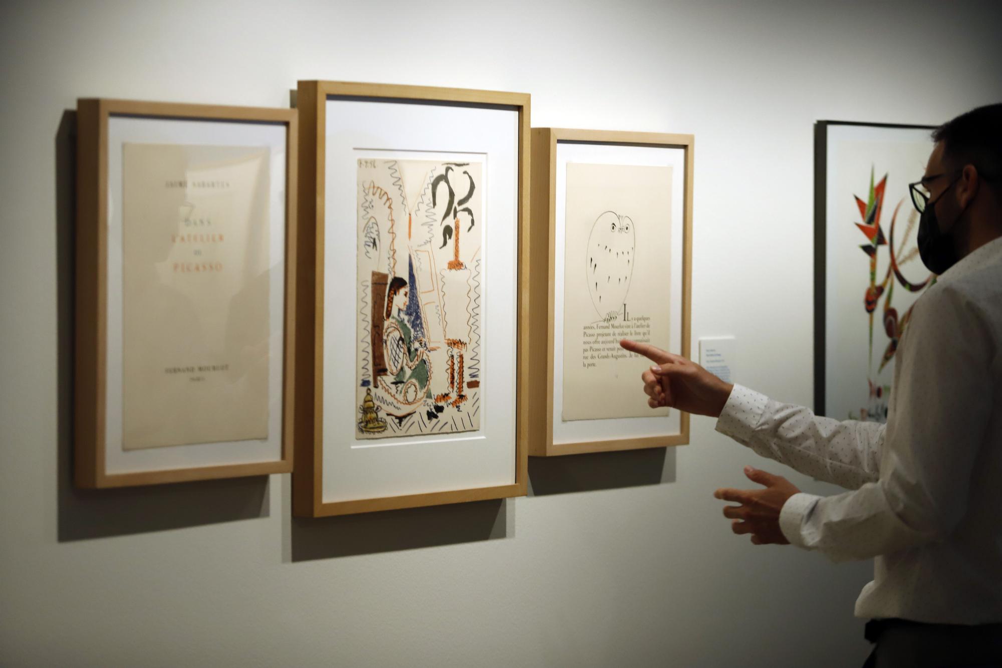 Exposición en la Casa Natal sobre la relación de Picasso y la literatura