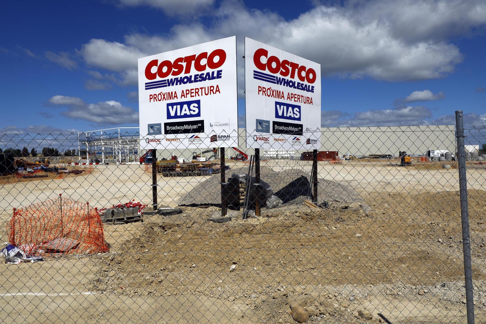 Así van las obras de Costco en Plaza