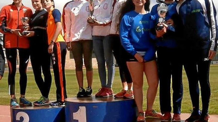 L&#039;Avinentés campió femení de marxa en pista