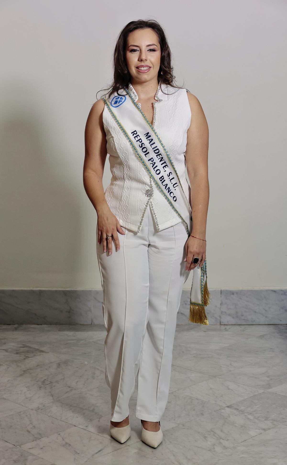 Lara Rodríguez, novena candidata del Carnaval de Santa Cruz de Tenerife.