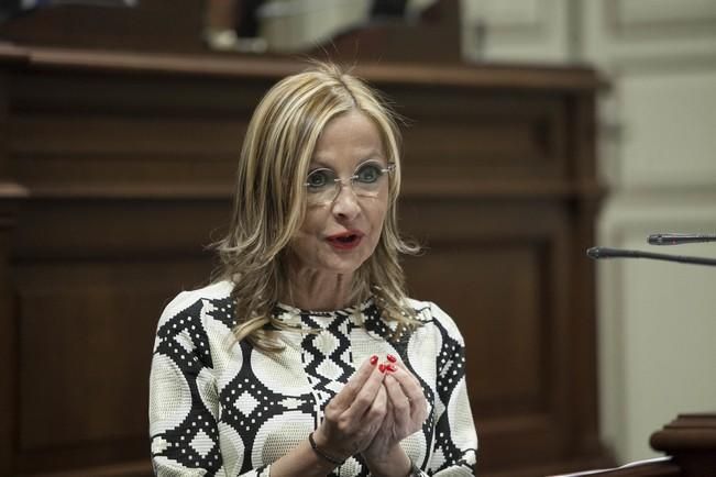 19/01/2017.CANARIAS.Pleno del Parlamento de Canarias..Fotos: Carsten W. Lauritsen