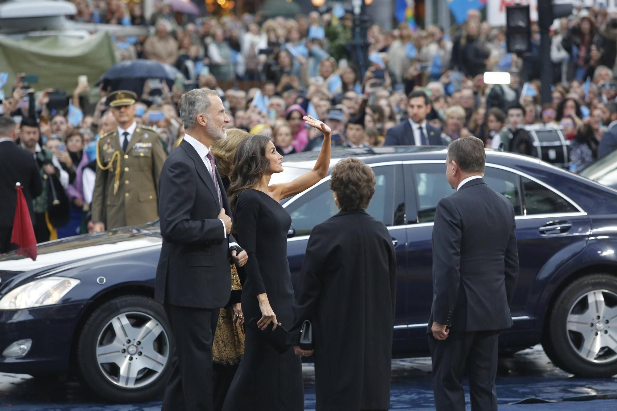 EN IMÁGENES: Así fue la alfombra azul de los Premios Princesa de Asturias 2023