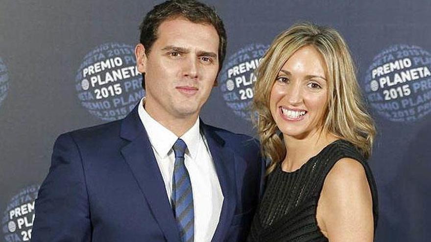 Albert Rivera y su novia, Beatriz Tajuelo.