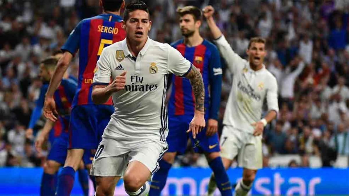 James Rodríguez marcó el segundo gol del Real Madrid