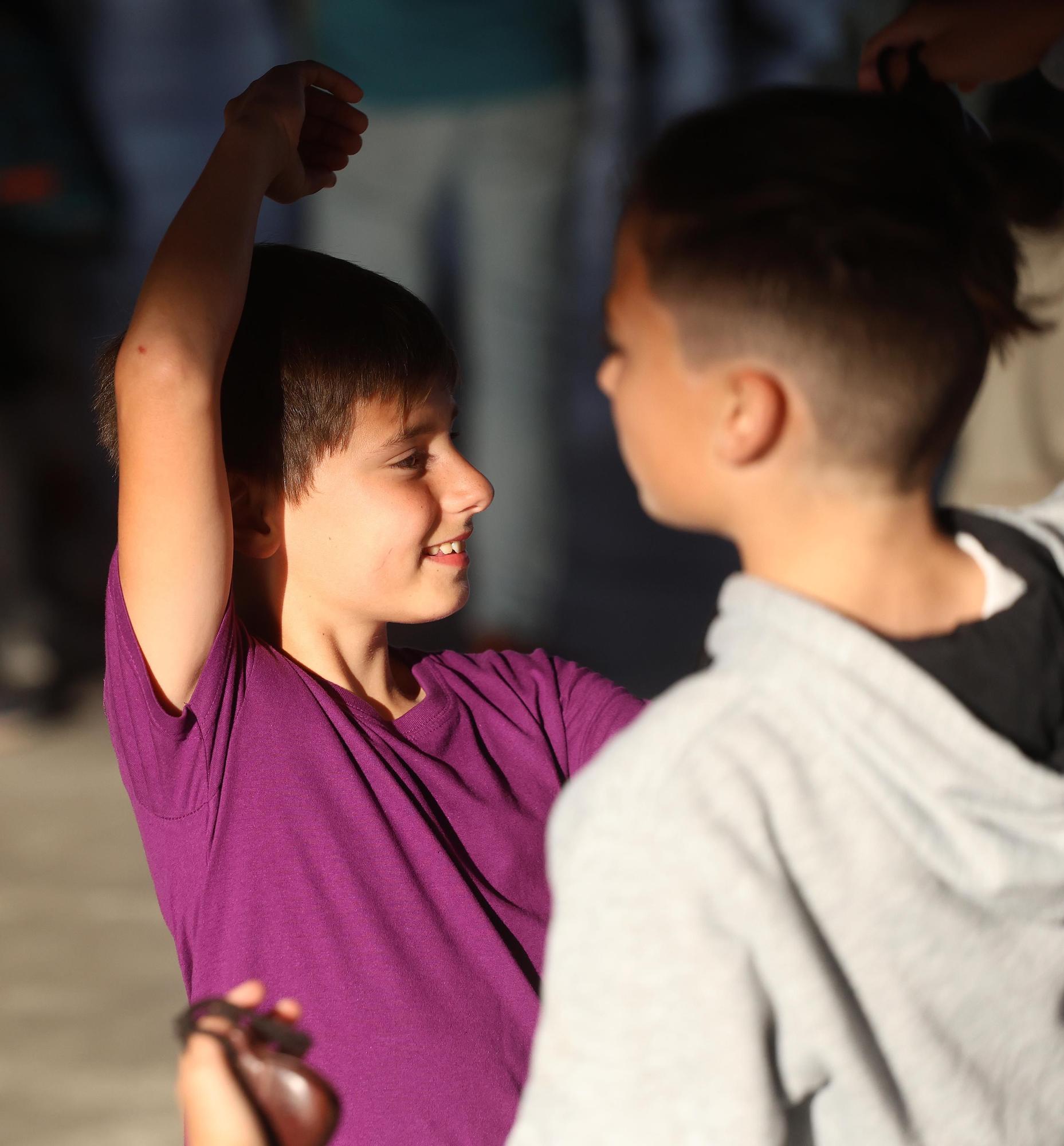 Así ha sido el ensayo general de la "dansà de les falles infantils a la Verge"