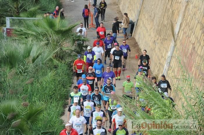 Marcha nórdica junto al Segura