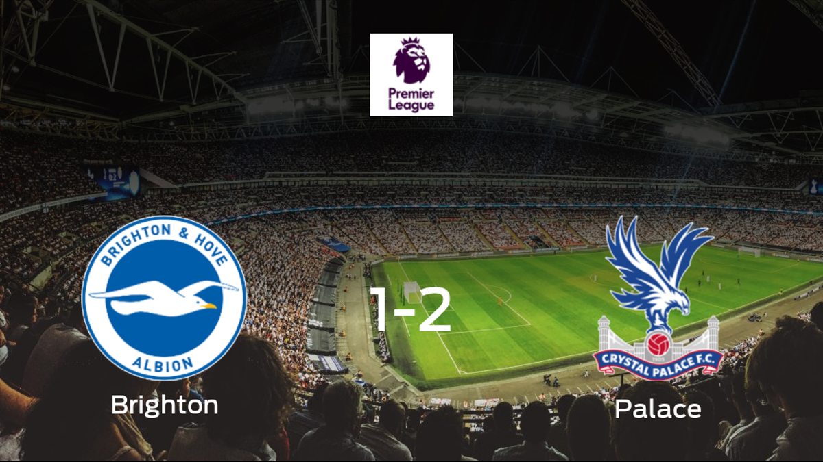 El Crystal Palace gana por 1-2 al Brighton and Hove Albion