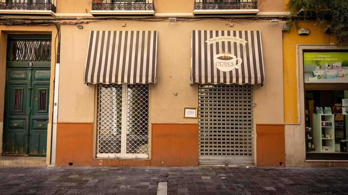 Cafetería Ceres en el centro de la ciudad