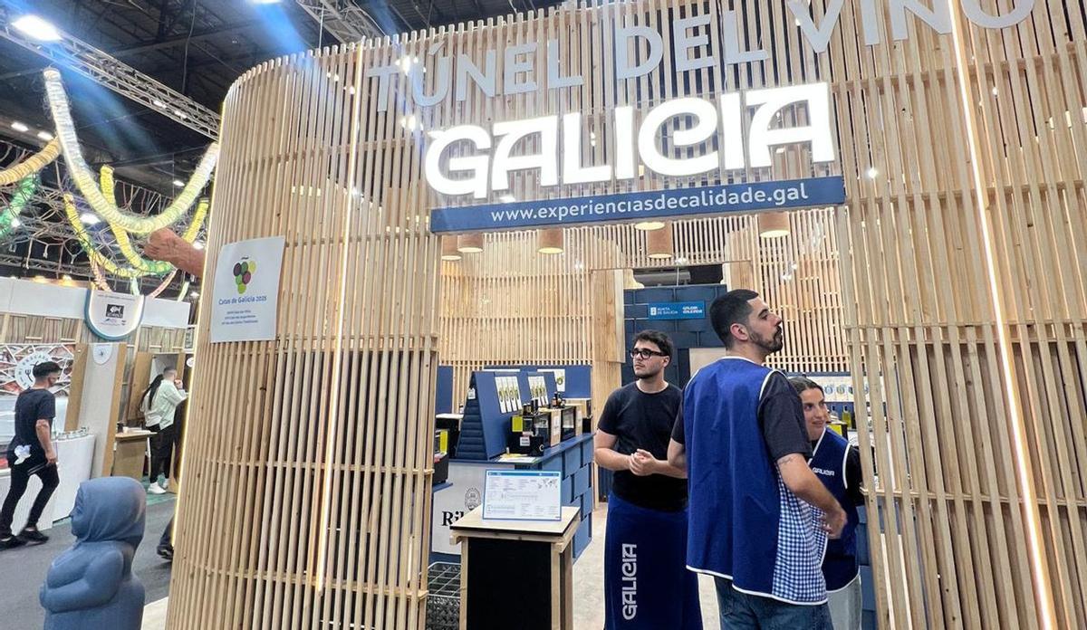 Los vinos Rías Baixas protagonizan un túnel del vino en Gourmets | FDV