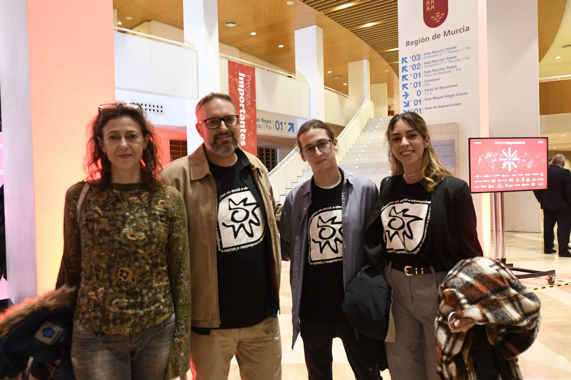 Nuria Velázquez, Pedro Luengo, Antonio Gómez y Paloma Hellín, de Ecologistas en Acción RM