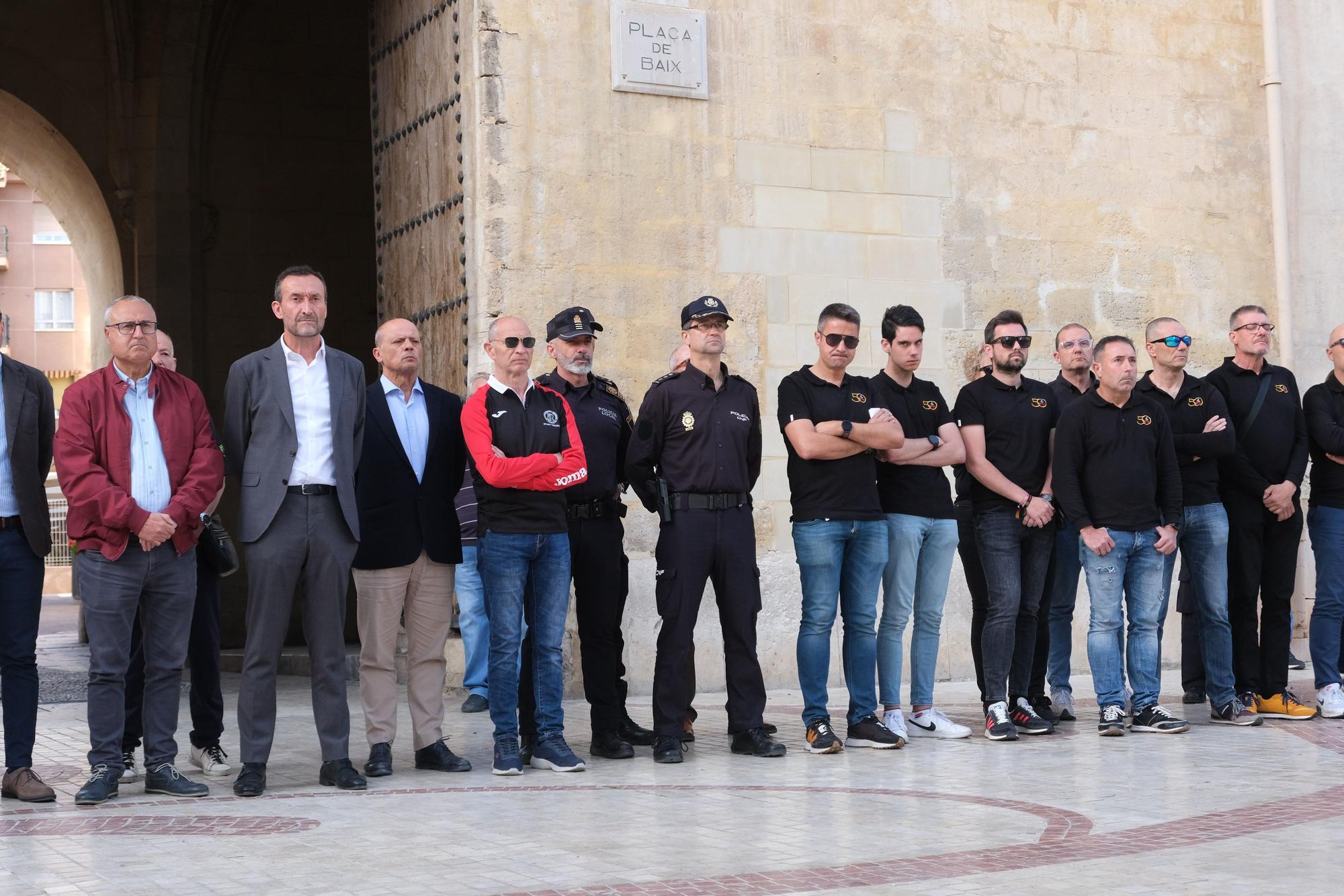 Elche rinde homenaje al joven fallecido en la Media Maratón