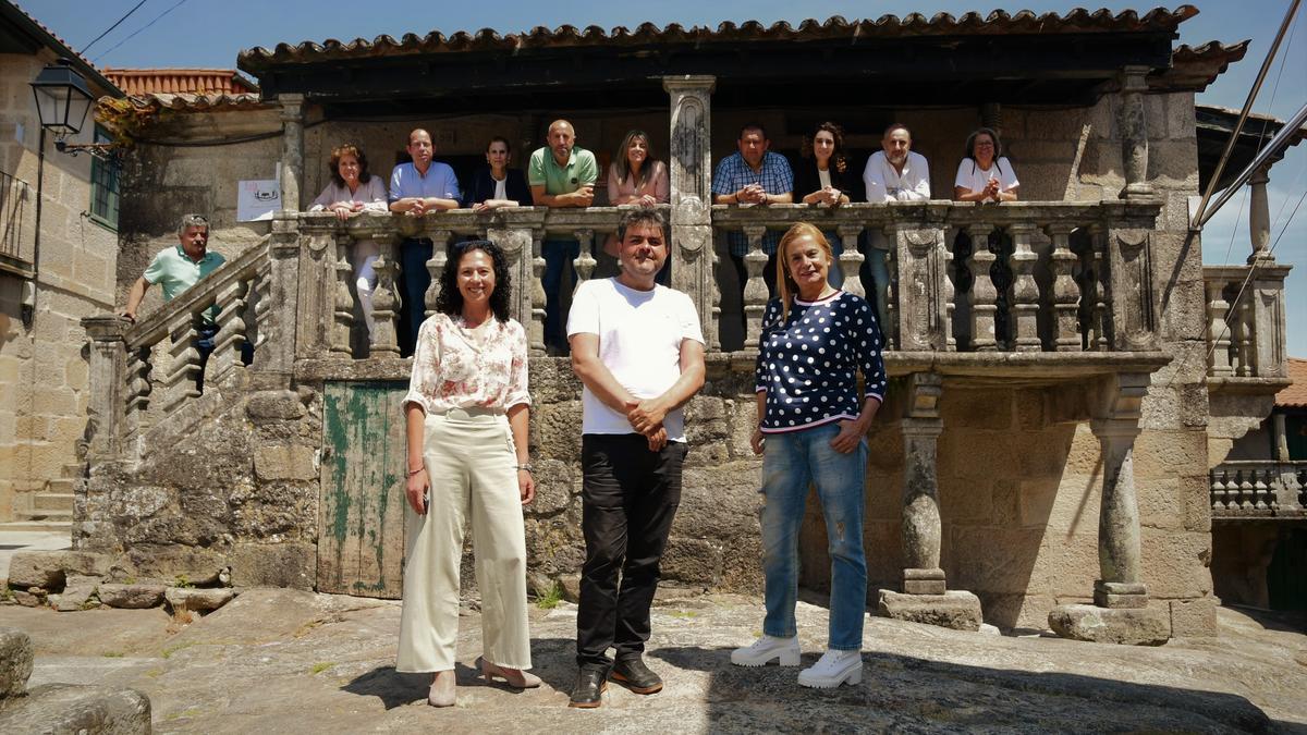 Visita a la Casa del Ateneo, en Combarro