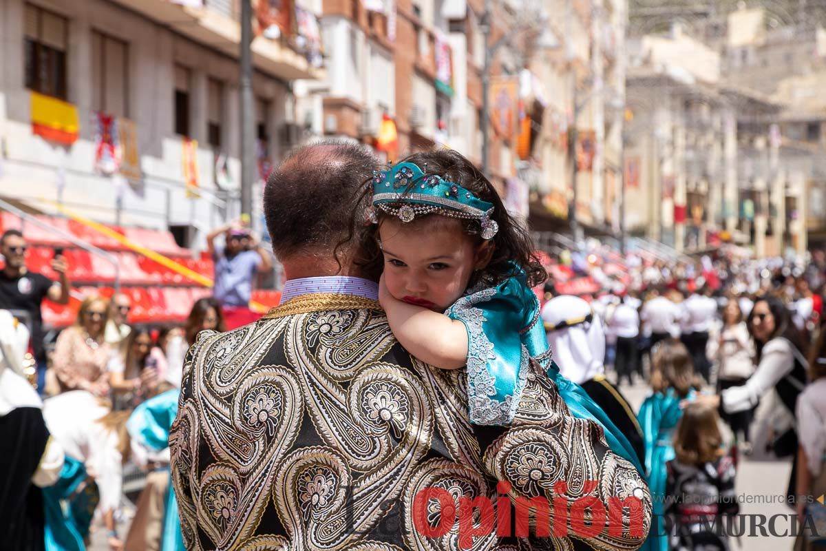 Desfile infantil del Bando Moro en las Fiestas de Caravaca