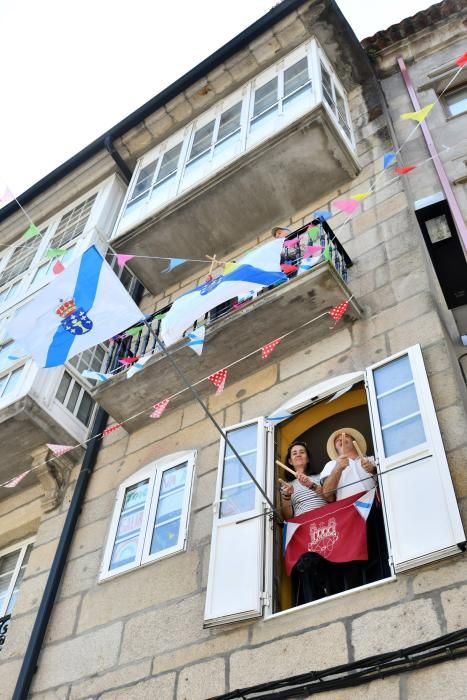 Un Día das Letras Galegas de balcón en balcón