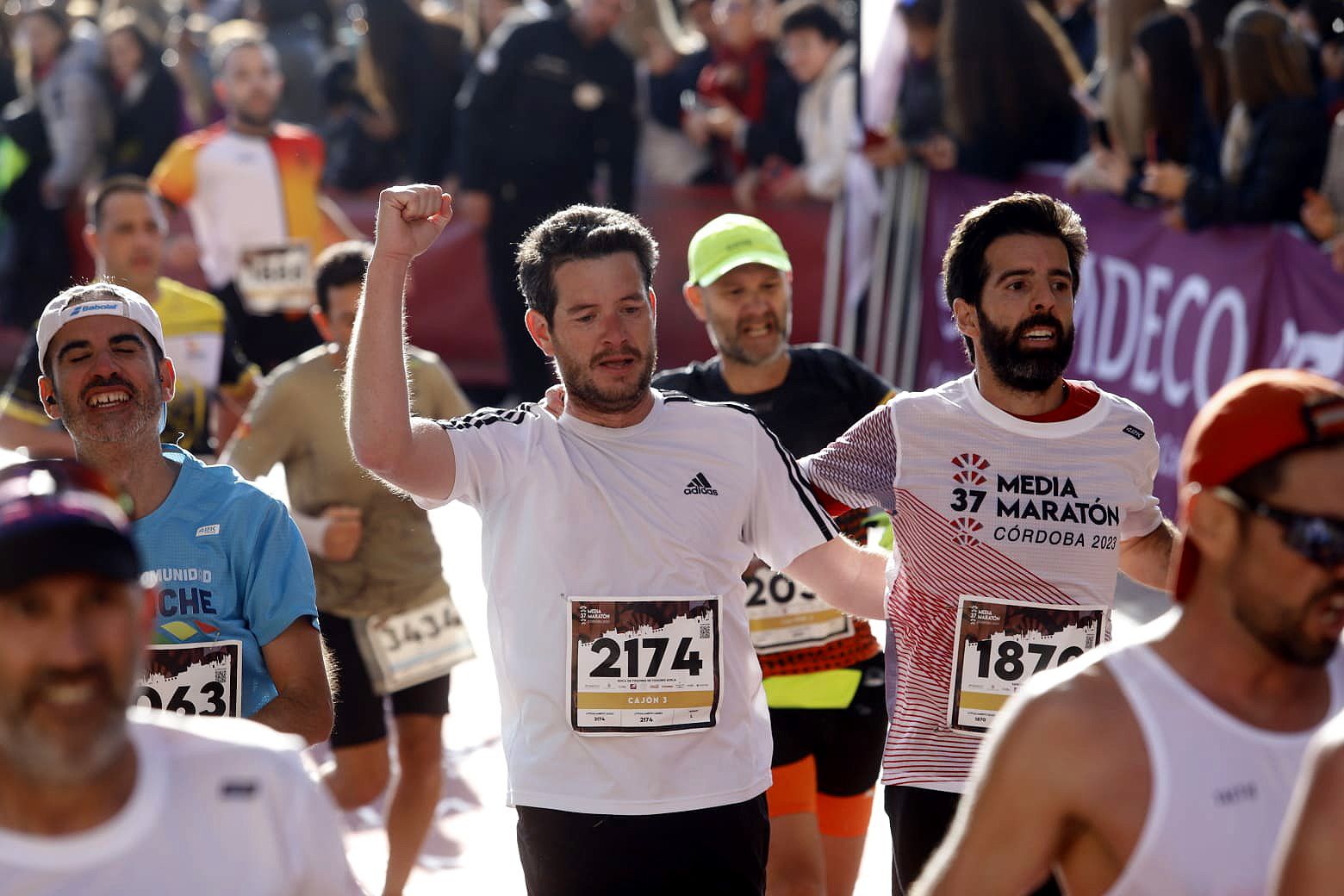 Media Maratón de Córdoba 2023: la carrera, en imágenes