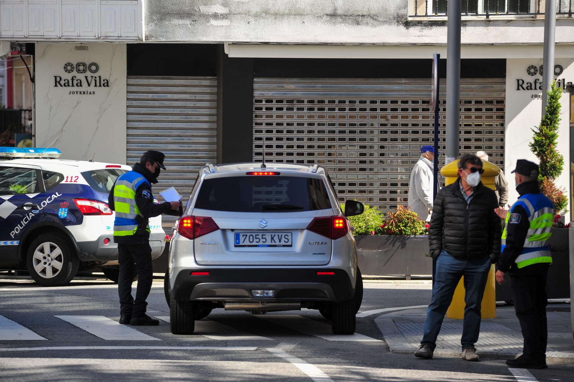 Control policia local O Grove