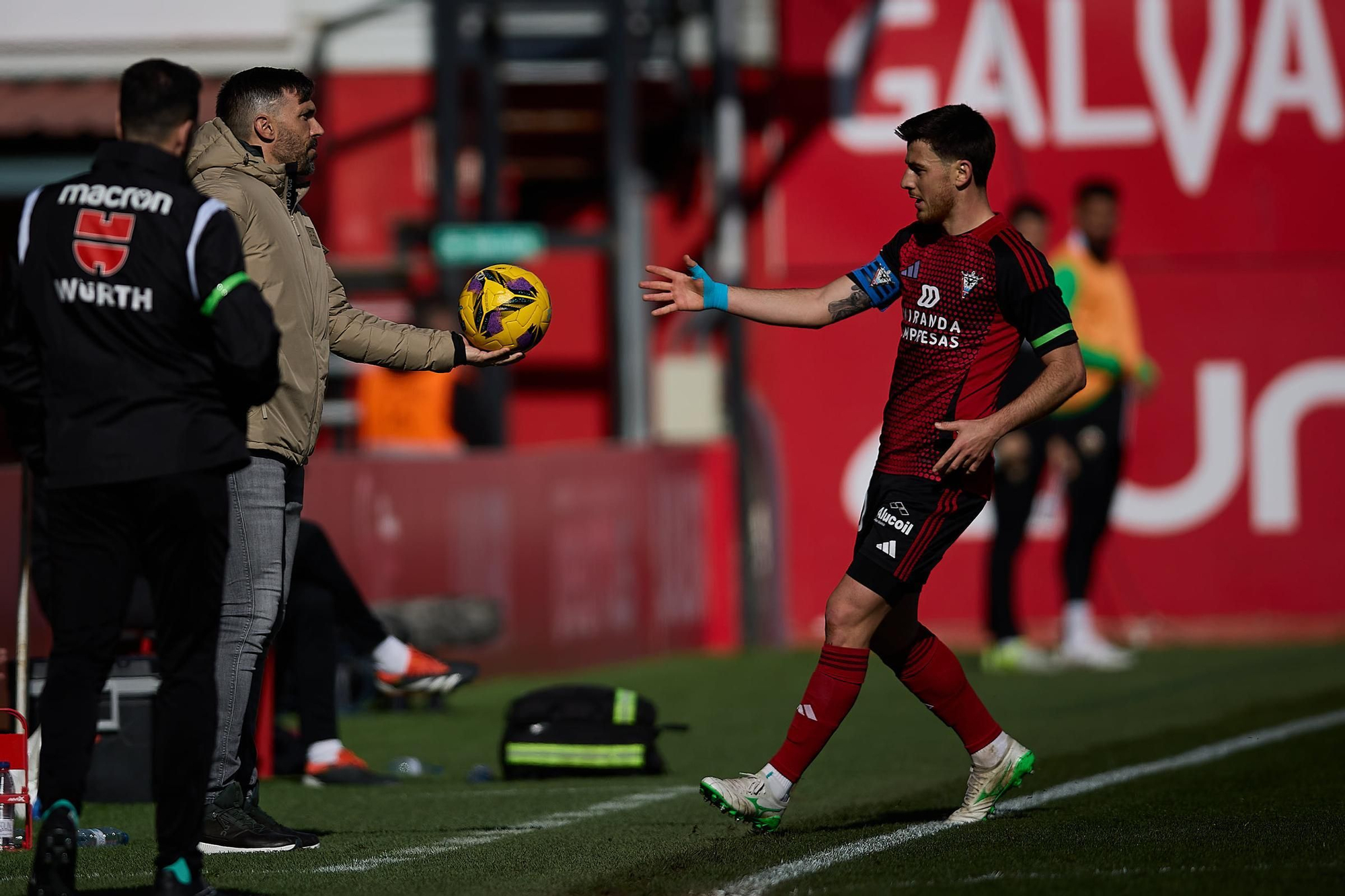 Las mejores imágenes del partido Mirandés - Elche CF