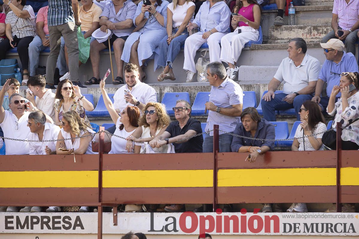 Corrida de toros en Abarán (El Fandi, Emilio de Justo, El Payo)