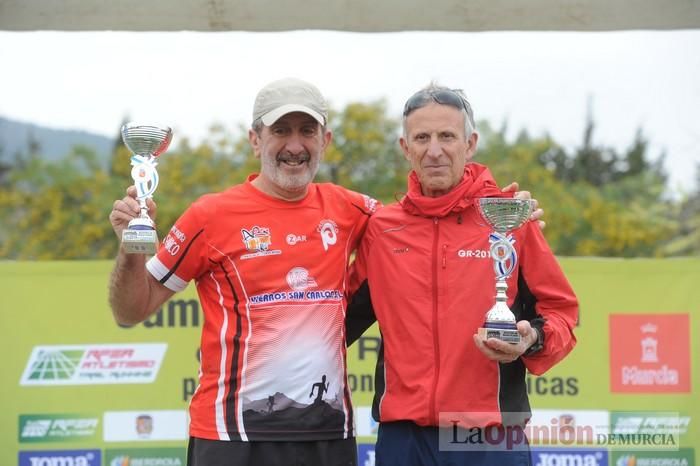 Llegada y entrega de trofeos de El Valle Trail