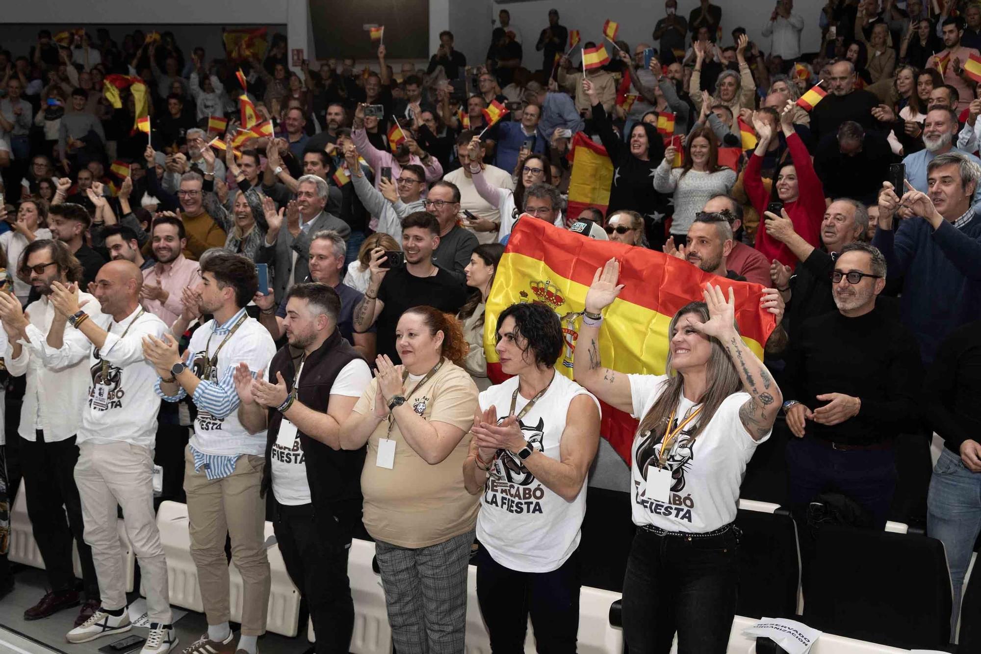 Mitin de Alvise en Alicante