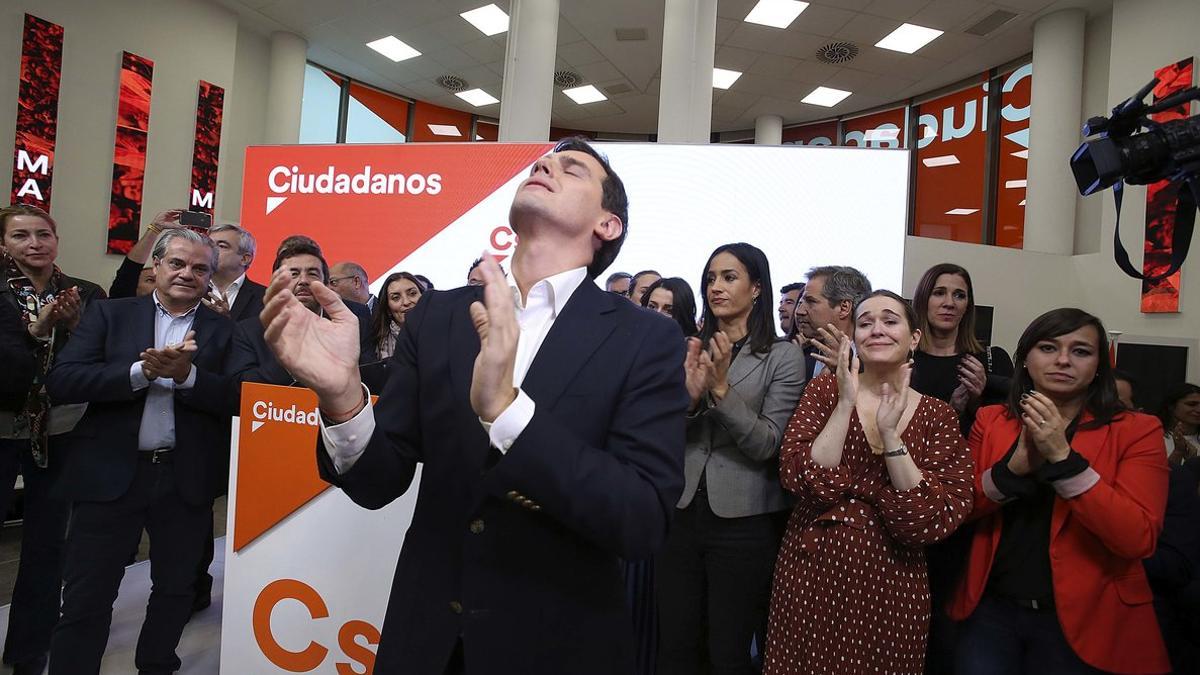 Albert Rivera, tras anunciar que deja la política