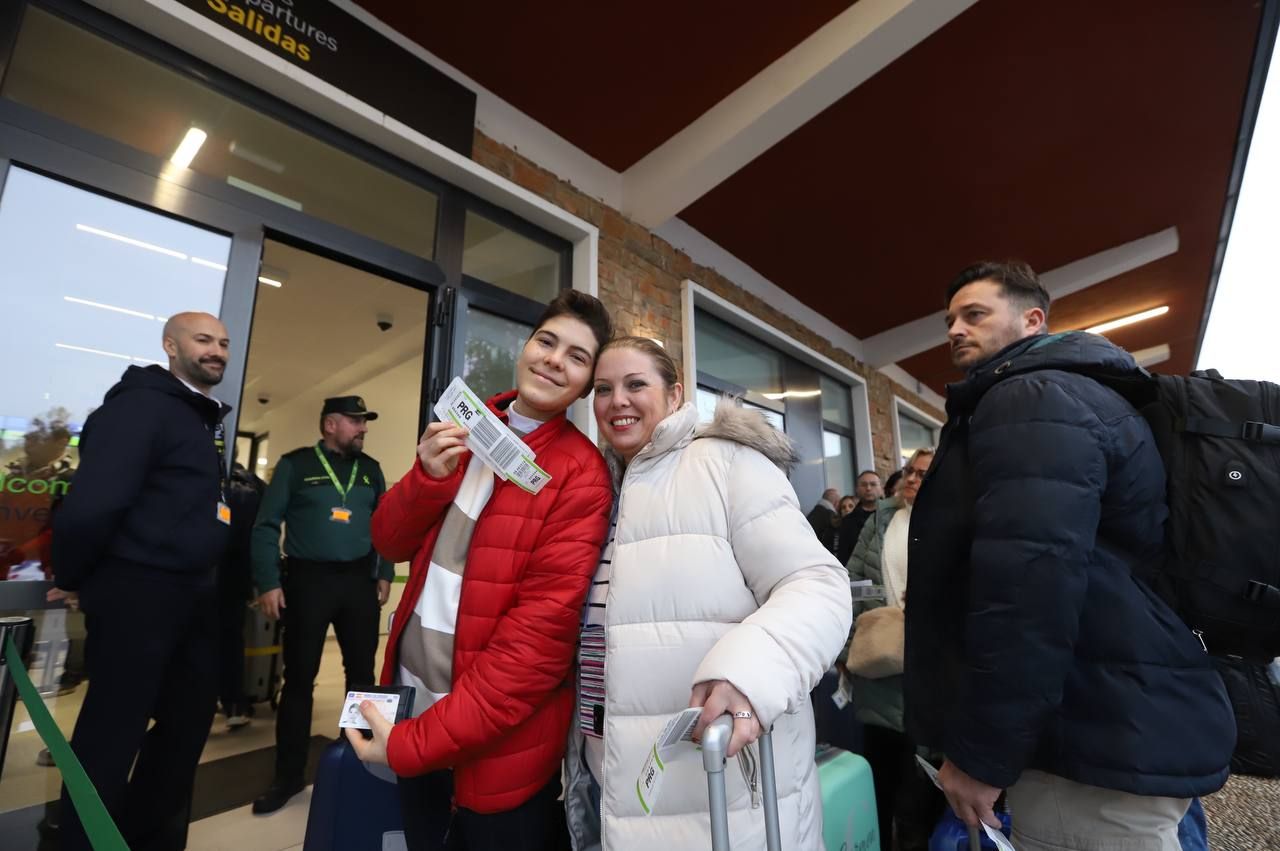 El vuelo a Praga despega del aeropuerto de Córdoba