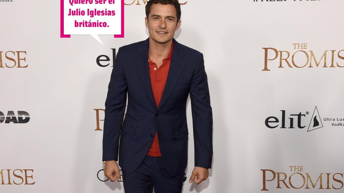 Orlando Bloom en el estreno de la película The Promise