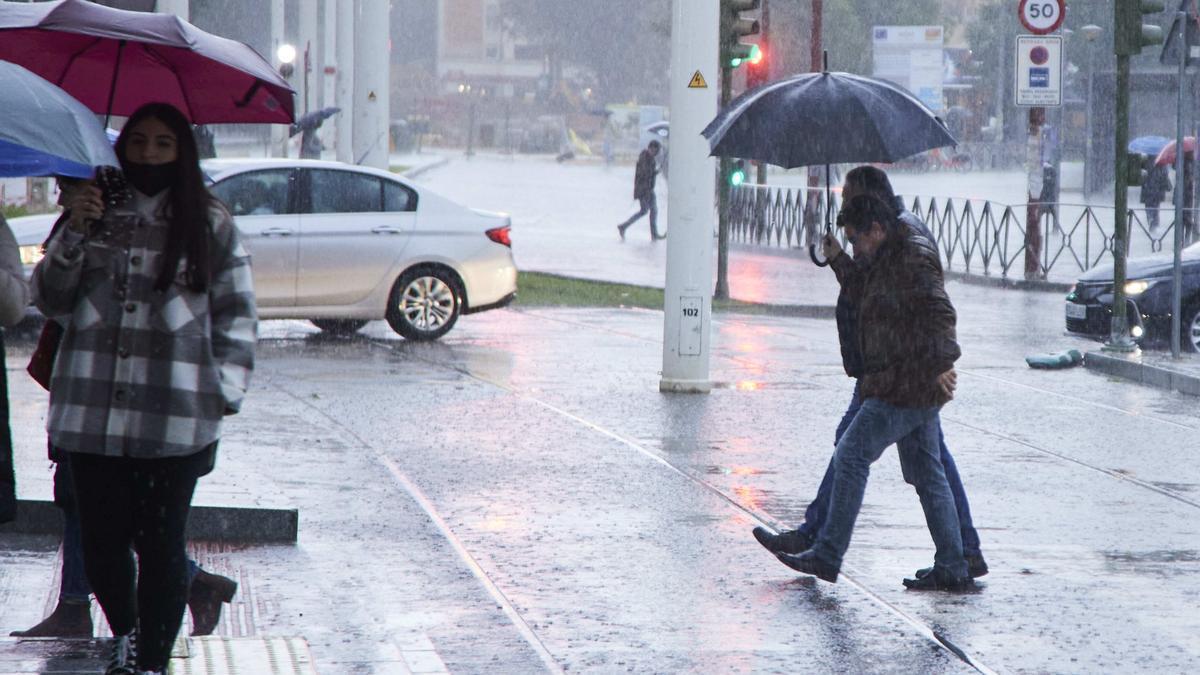 Extremadura está este jueves en alerta por viento.