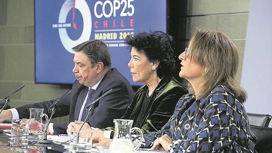 El Gobierno busca dinero para la Cumbre del Clima en Madrid