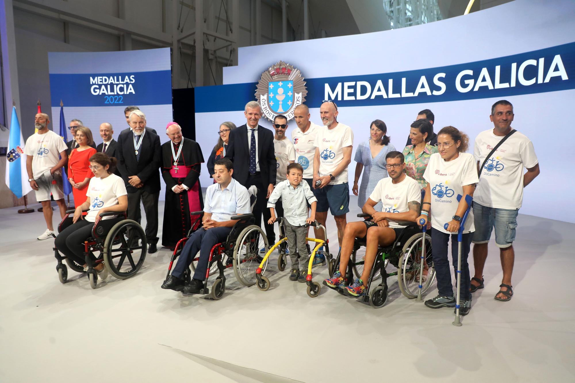 Acto de entrega de las Medallas de Galicia 2022