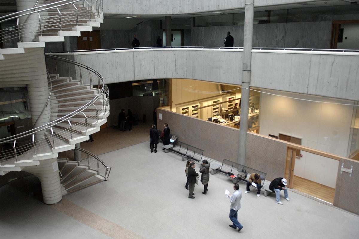 Edificio de los Nuevos Juzgados de A Coruña.