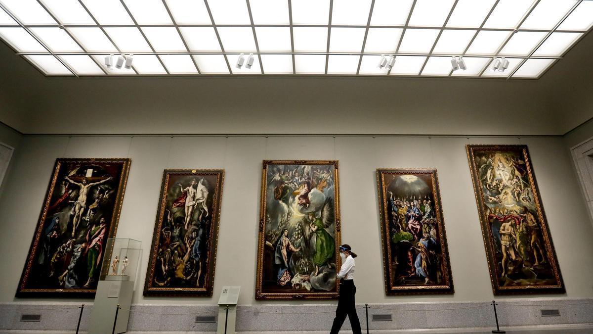 La IA sugiere que El Greco podría ser el único autor de 'El bautismo de Cristo'