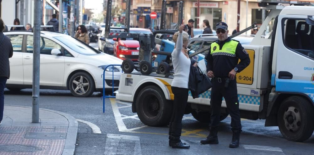 Caos en Alicante