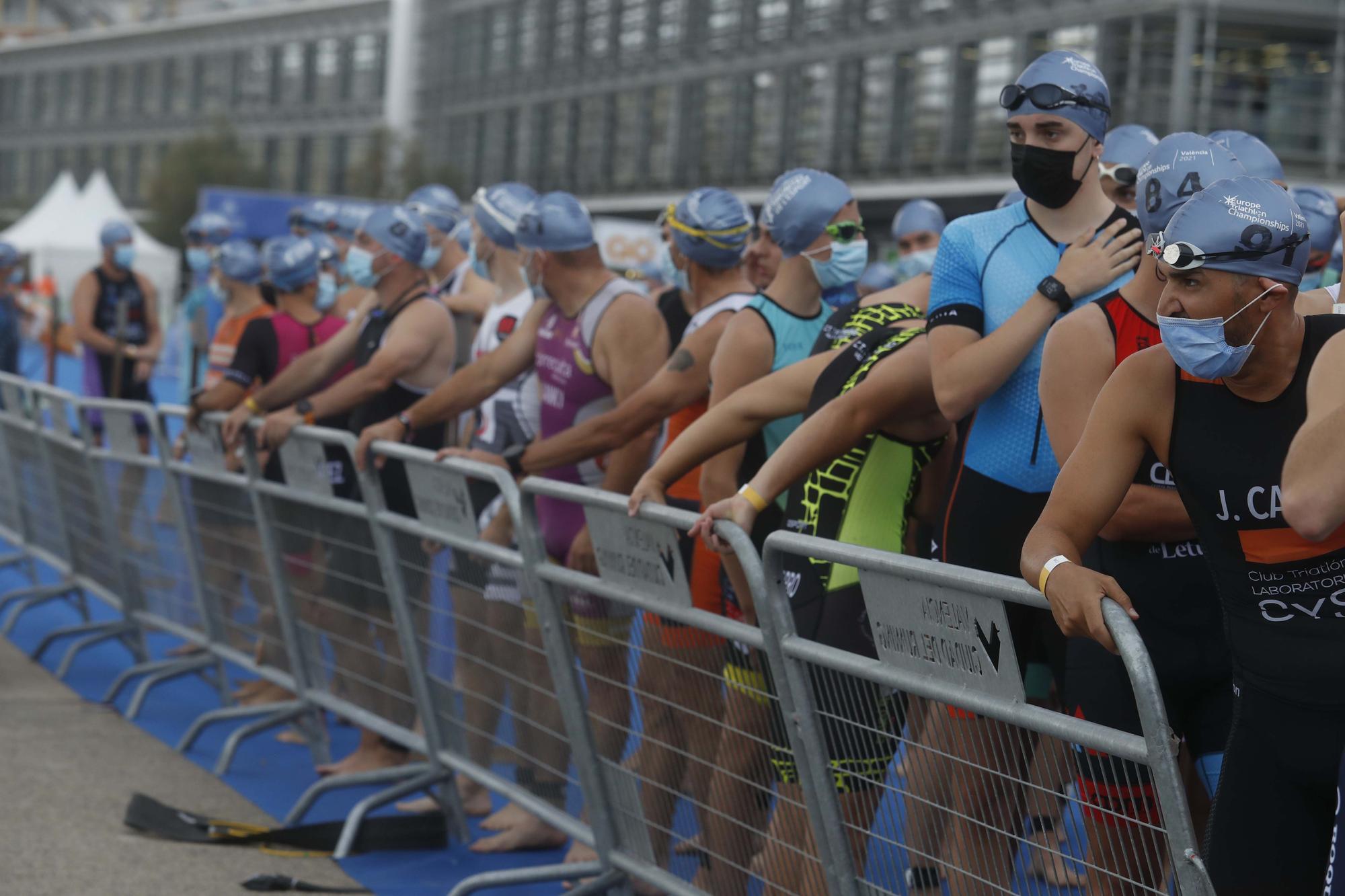 Europe Triathlon Championships Valencia 2021.  Supersprint Open masculino y femenino