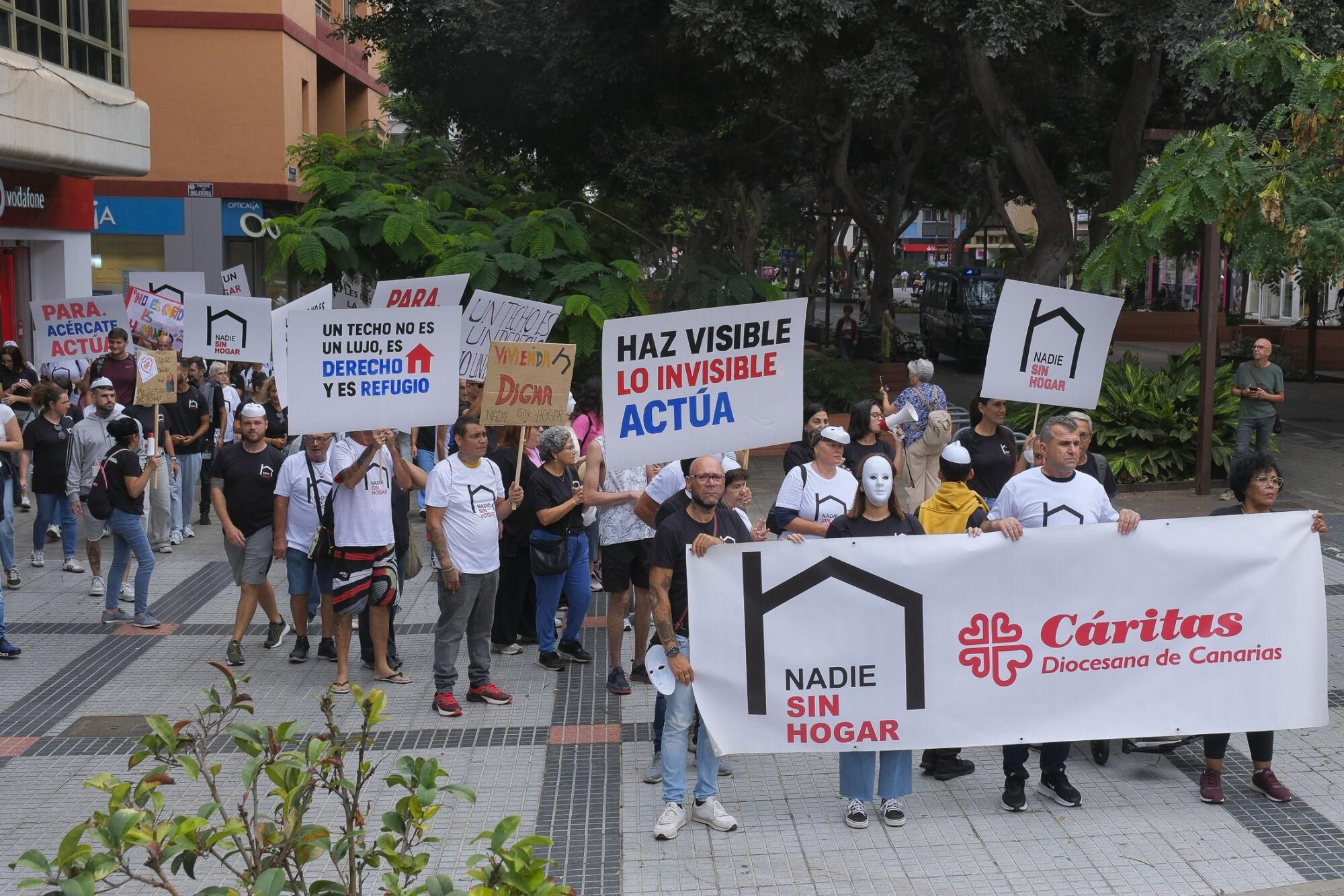 Marcha de Cáritas por el Día de las Personas sin Hogar