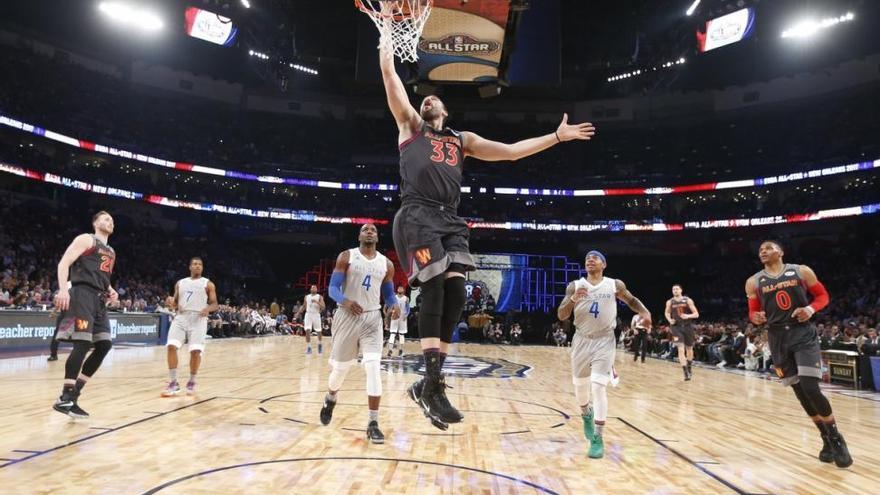 Gasol triunfa con la Conferencia Oeste en el All Star