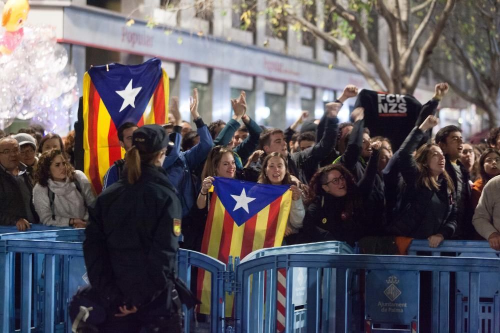 Protest Unabhängigkeit Mallorca