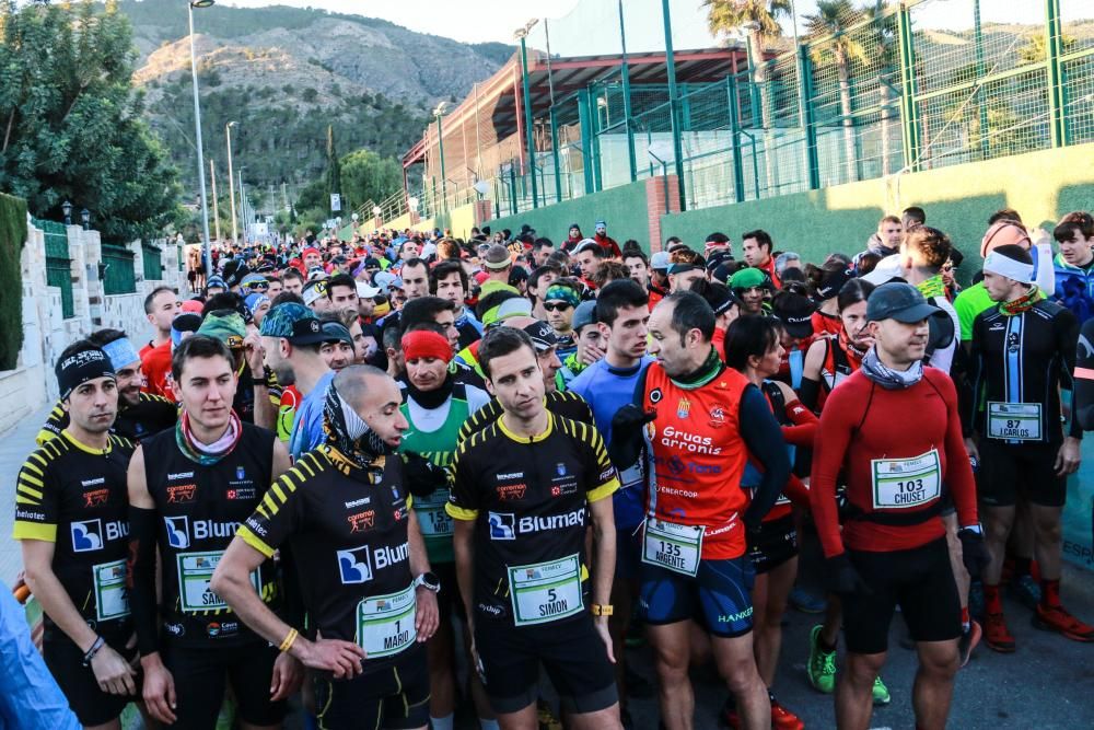 Más de 300 corredores participaron en el I Trail de la Sierra de Orihuela