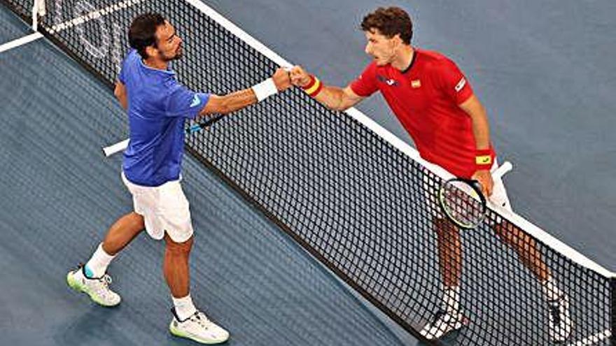 Espanya perd contra Itàlia i es queda sense disputar la final de l&#039;ATP Cup