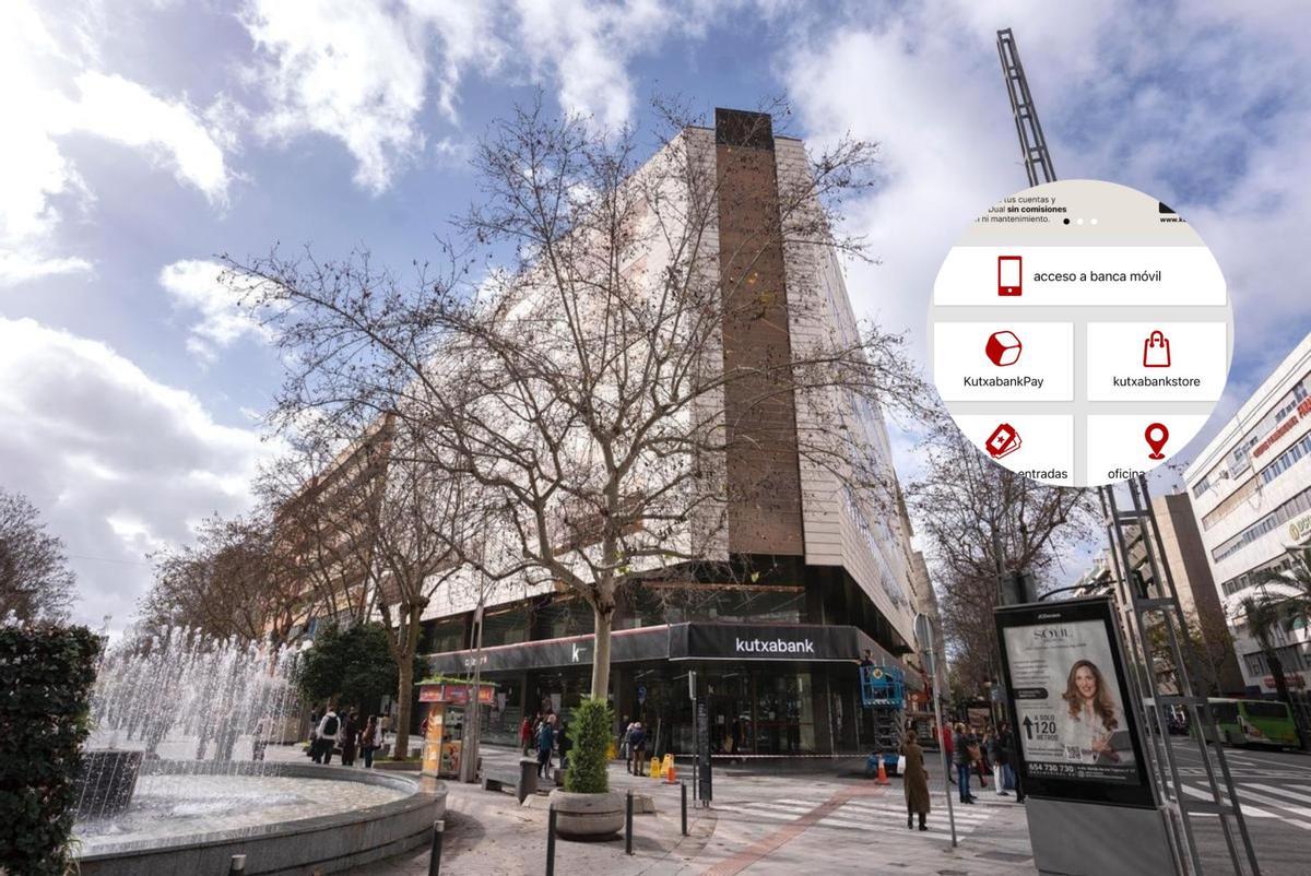 Oficina de Kutxabank en Córdoba.