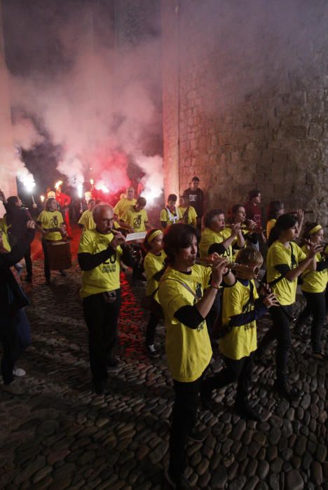 El Beatusaure es diverteix pels carrers del Barri Vell