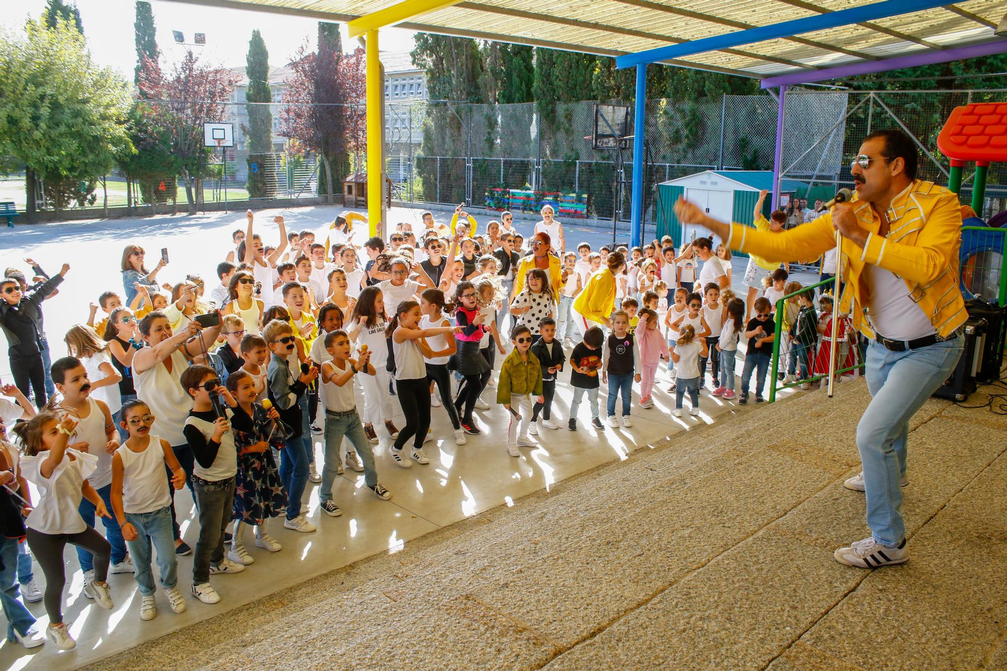 El espíritu de Freddy Mercury se encarna en el CEIP Anexo A Lomba