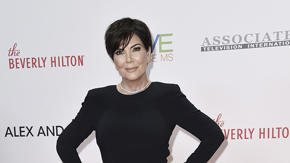 Kris Jenner durante un acto solidario en el hotel The Beverly Hilton en Los Angeles