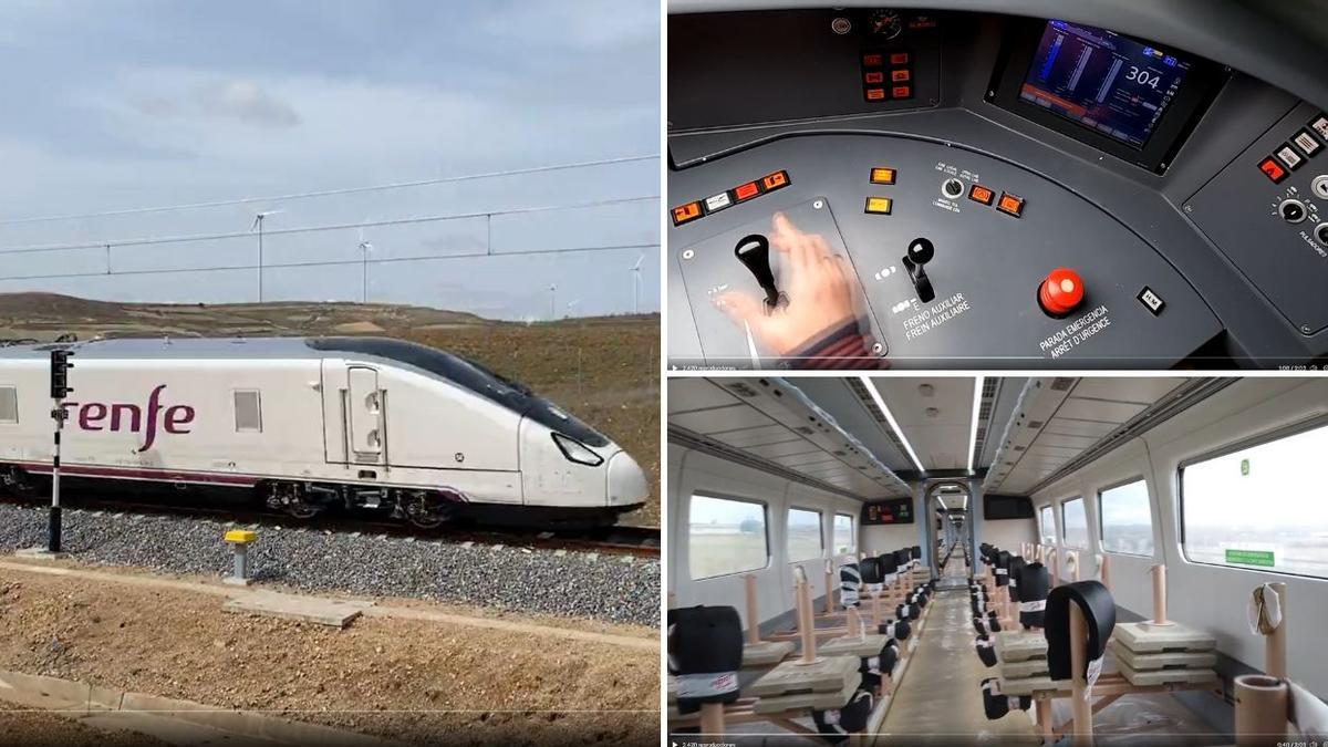 Talgo continúa la homologación de sus trenes Avril a 330km/h